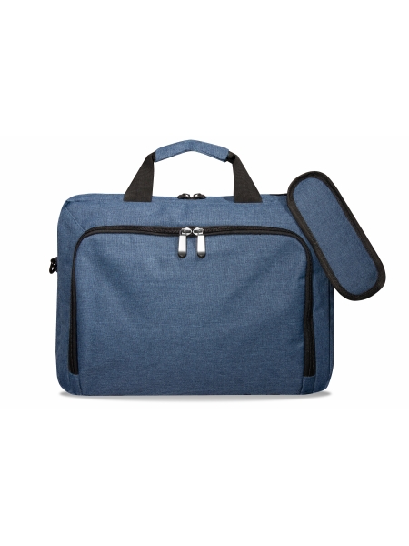 Borse porta computer in tessuto melange cm 37x28x8